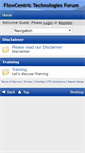 Mobile Screenshot of forums.flowcentric.com